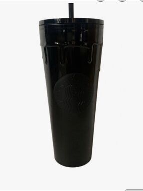 New Starbucks Halloween 2024 Black Slime Tumbler Venti Size NWT